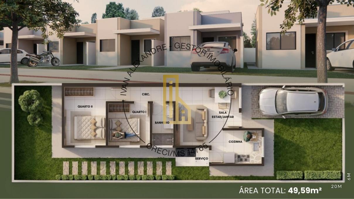 Casa, 2 quartos, 120 m² - Foto 12